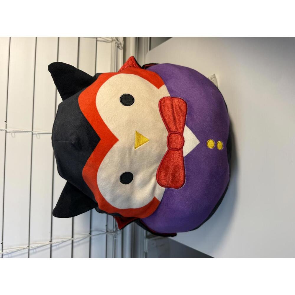 Squishmallow 12" Flip-A-Mallow Halloween - Quill (Vampire Owl) & Wade (Werewolf)
